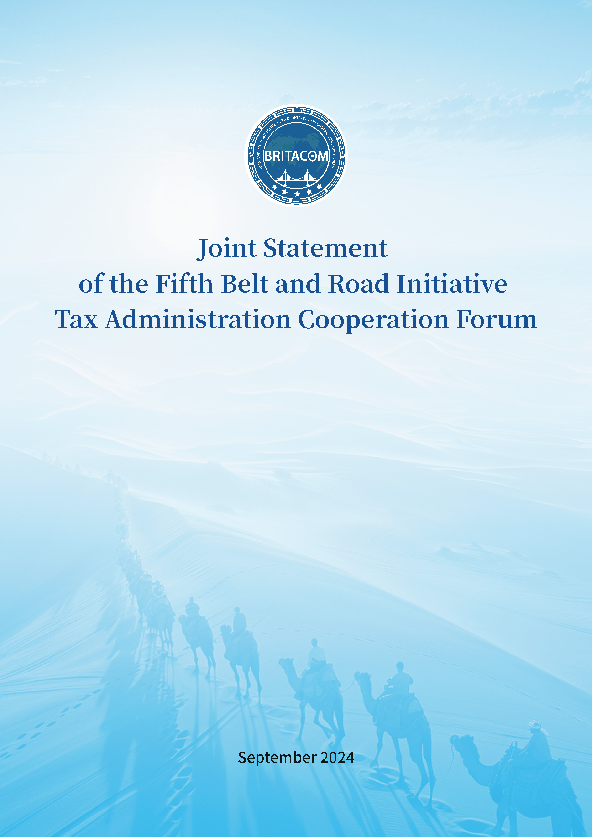 页面提取自－1.Joint Statement of the Fifth Belt and Road Initiative Tax Administration Cooperation Forum.jpg